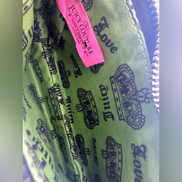 Vintage Juicy Couture wristlet w/large Juicy Charms Authentic & rare 💗💛❤️ - Picture 12 of 12
